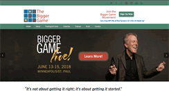 Desktop Screenshot of biggergame.com